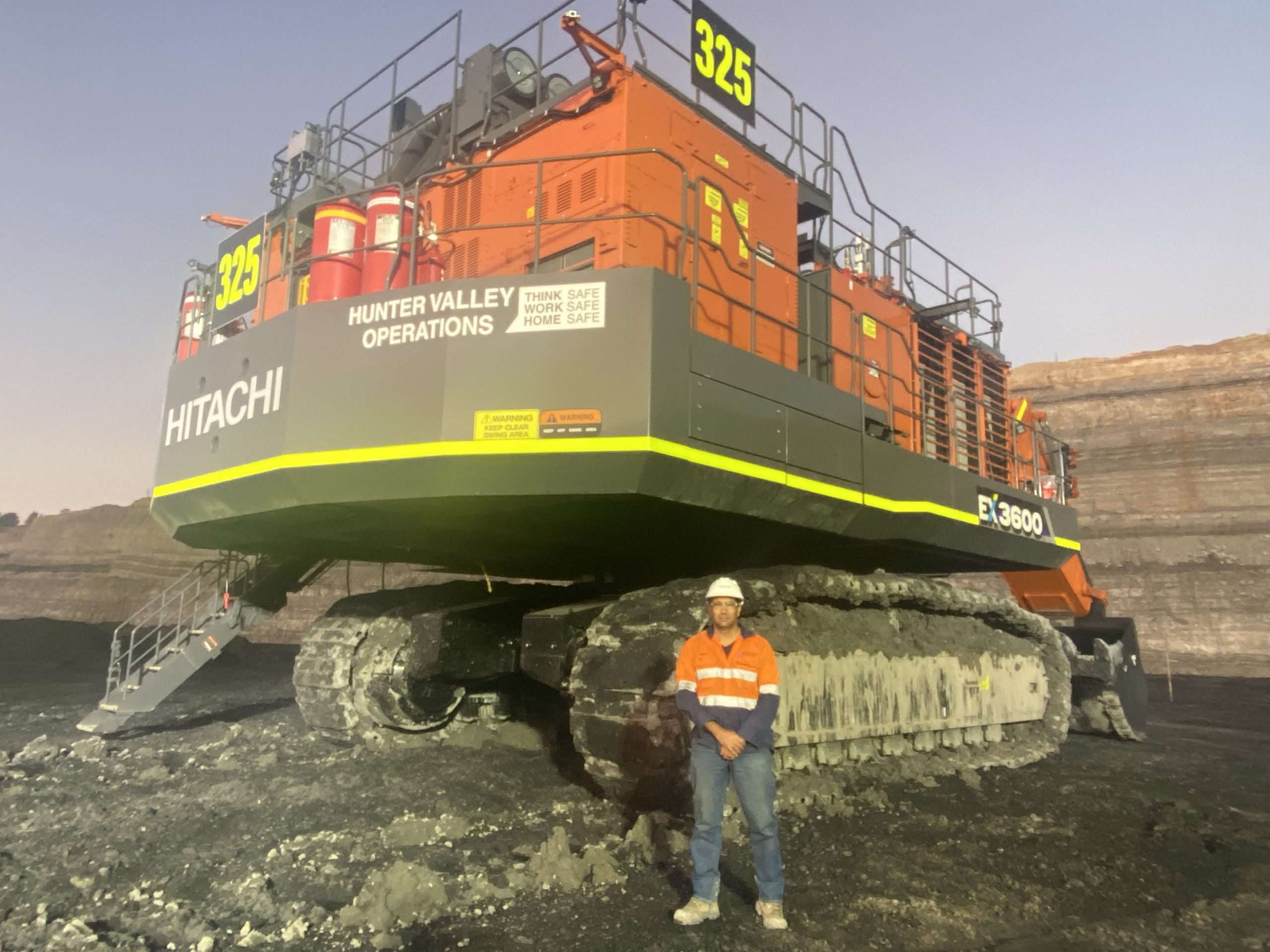 Mining Skills Australia’s Trainer at the Hunter Valley Operations, NSW